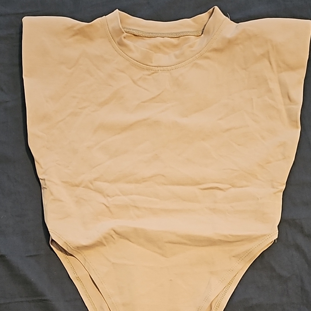 Beige Bodysuit